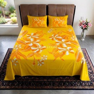 Hot Sale Rayon bedsheet Hand Painted 2026